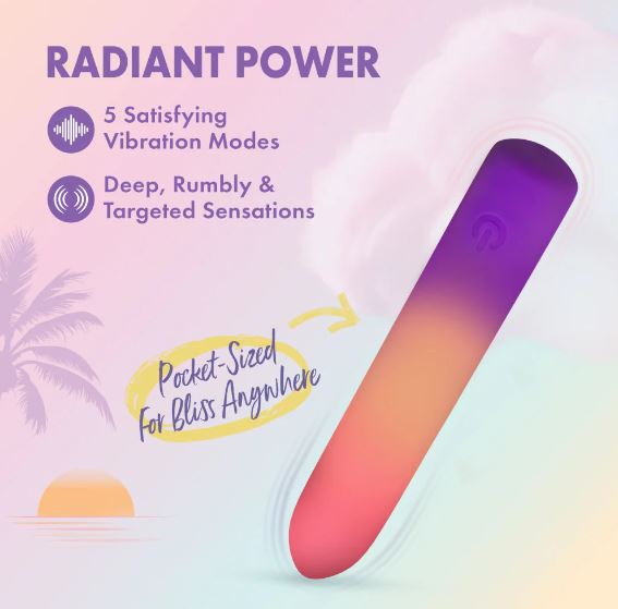 PLAY WITH ME SUNSET PASSION 6 IN BULLET VIBRATOR
