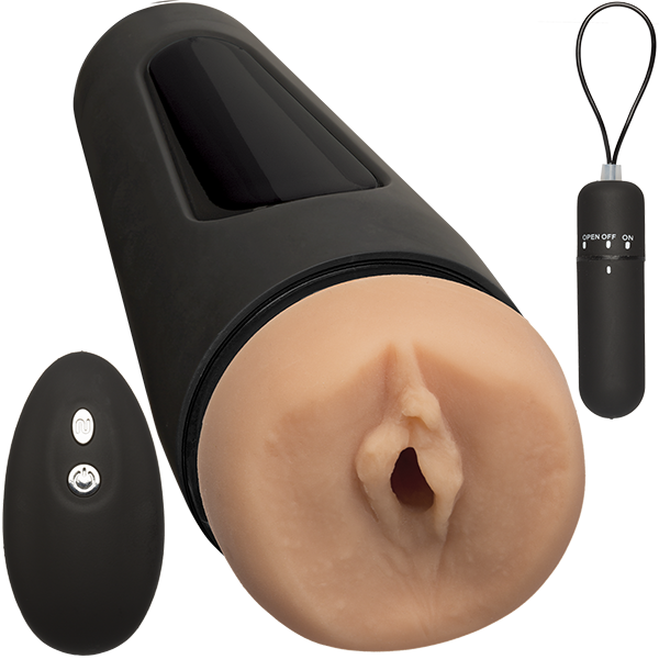 Man Squeeze Original Vibro Pussy – Vanilla