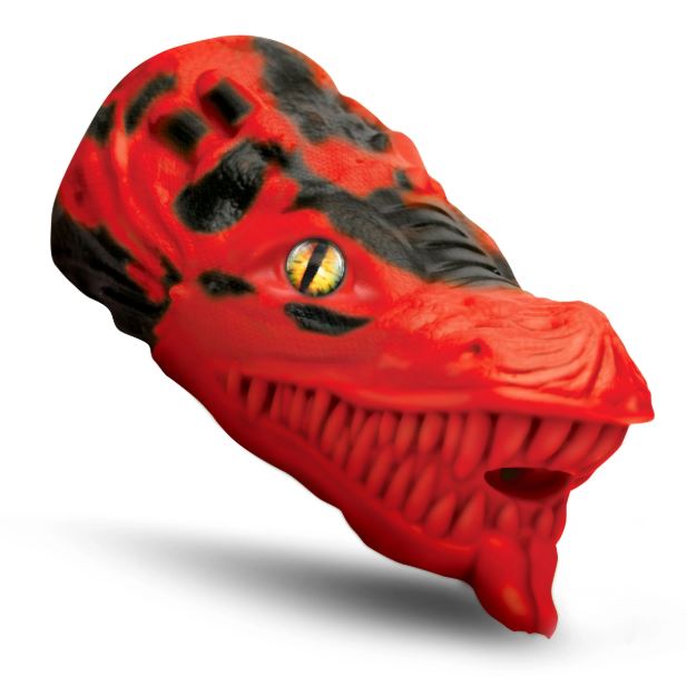 CREATURE COCKS DRAGON TAMER SILICONE STROKER RED