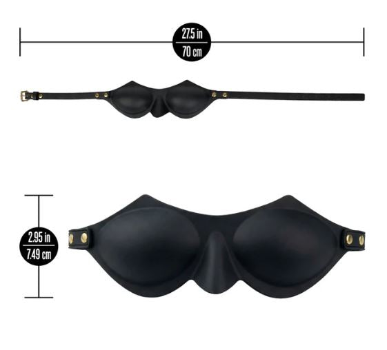 TEMPTASIA ARDOR BLINDFOLD BLACK