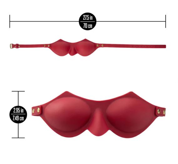 TEMPTASIA ARDOR BLINDFOLD RED