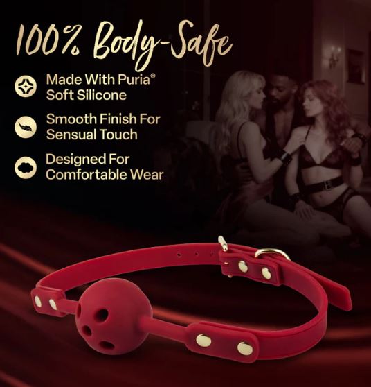 TEMPTASIA ARDOR BALL GAG RED