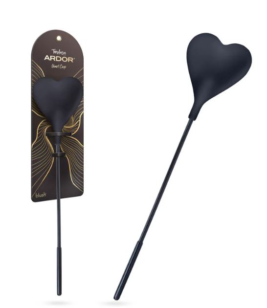 TEMPTASIA ARDOR HEART CROP BLACK
