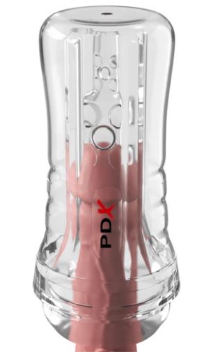 PDX Elite ViewTube See-Through EZ/Grip Stroker – Clear