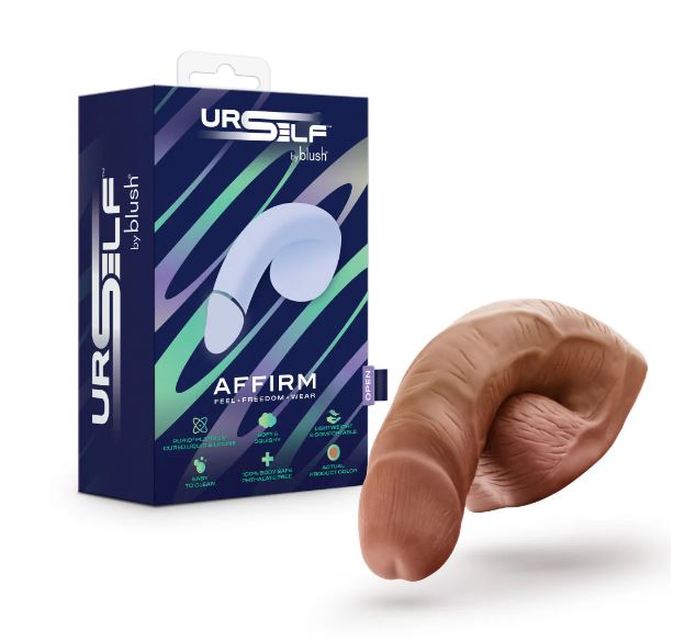 URSELF AFFIRM 5IN REALISTIC PROSTHETIC BROWN