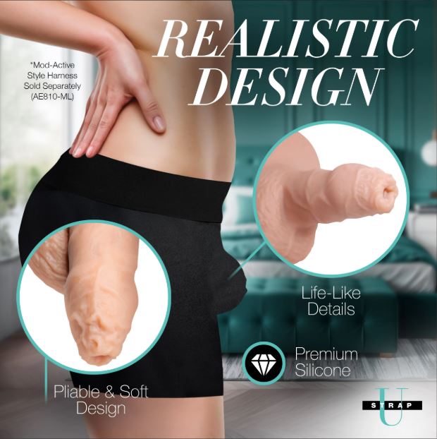 STRAP U 5.1IN UNCUT SILICONE PACKER LIGHT