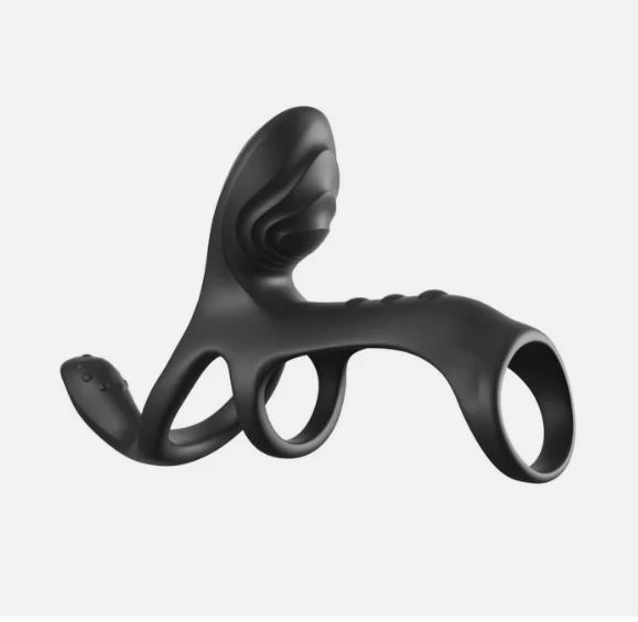 Fantasy C-Ringz Ultimate Couples Cage Max – Black