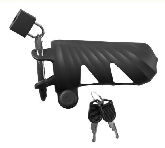 Fantasy C-Ringz Vibrating Cock Blocker – Black