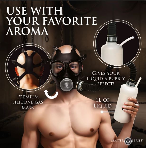 MASTER SERIES OVERLOAD STROKER GAS MASK KIT