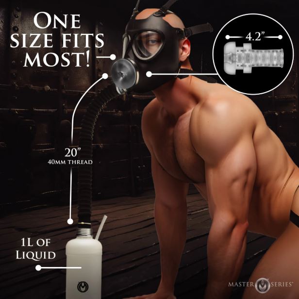 MASTER SERIES OVERLOAD STROKER GAS MASK KIT