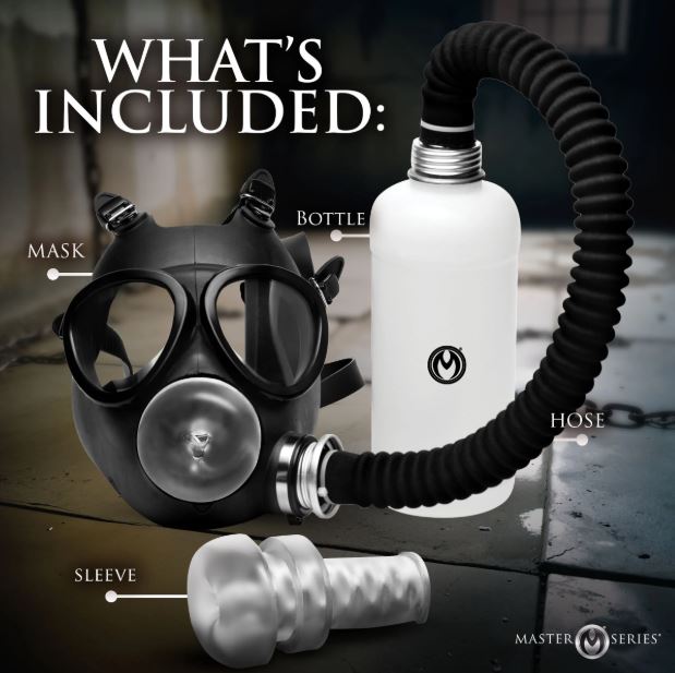 MASTER SERIES OVERLOAD STROKER GAS MASK KIT
