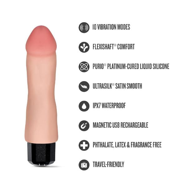 DR. SKIN DR. AVERY 7.5IN REALISTIC VIBRATING