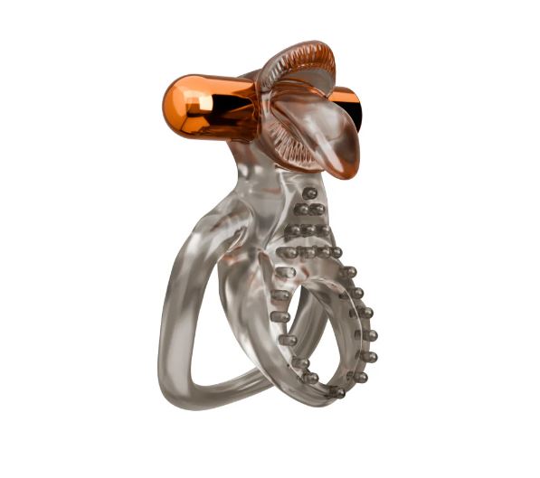 STAY HARD VIBRATING COCK RING SET W/SLEEVE