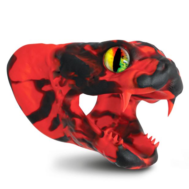 CREATURE COCK MASTER COBRA SILICONE COCK RING RED