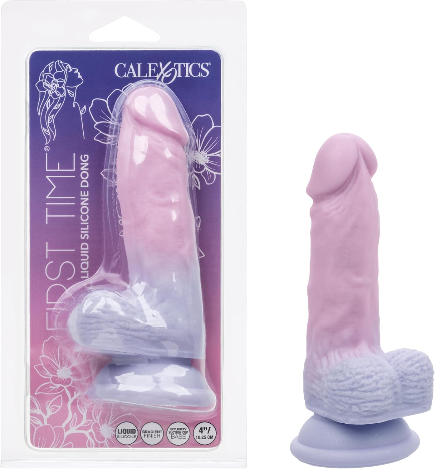 FIRST TIME LIQ SILICONE DONG