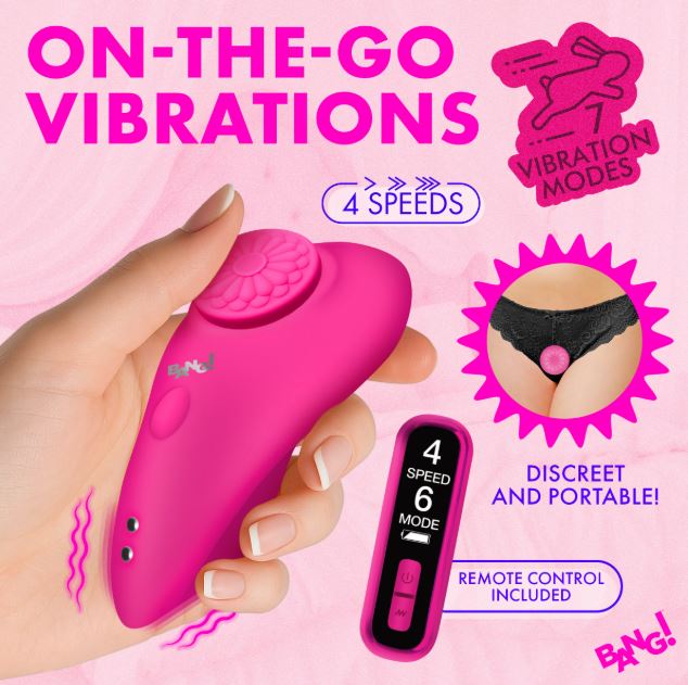 SILICONE PANTY VIBE W/DIGITAL REMOTE
