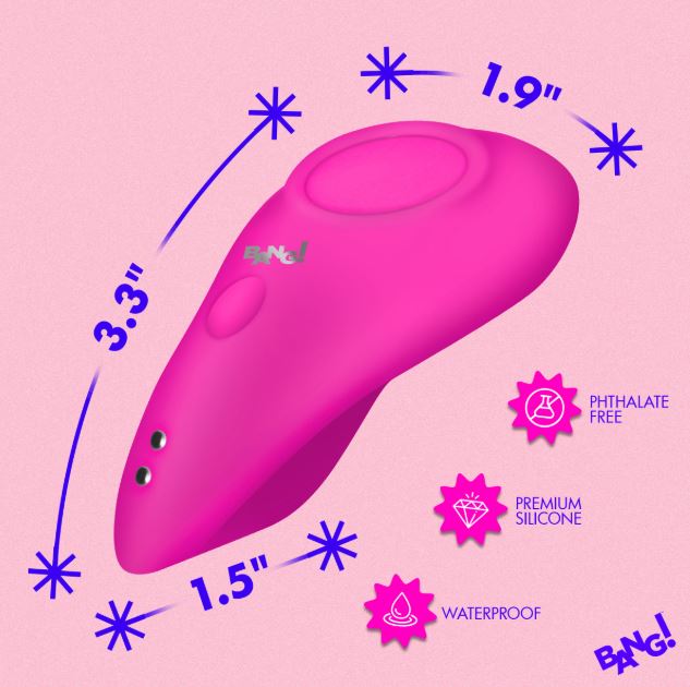 SILICONE PANTY VIBE W/DIGITAL REMOTE