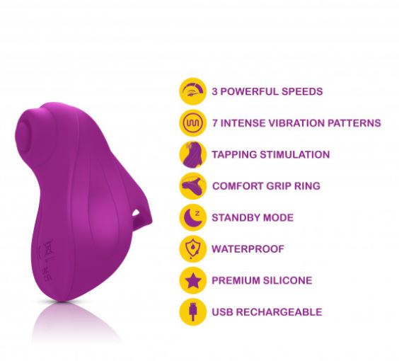 VIBEN CARLEE TAPPING FINGER VIBE BERRY
