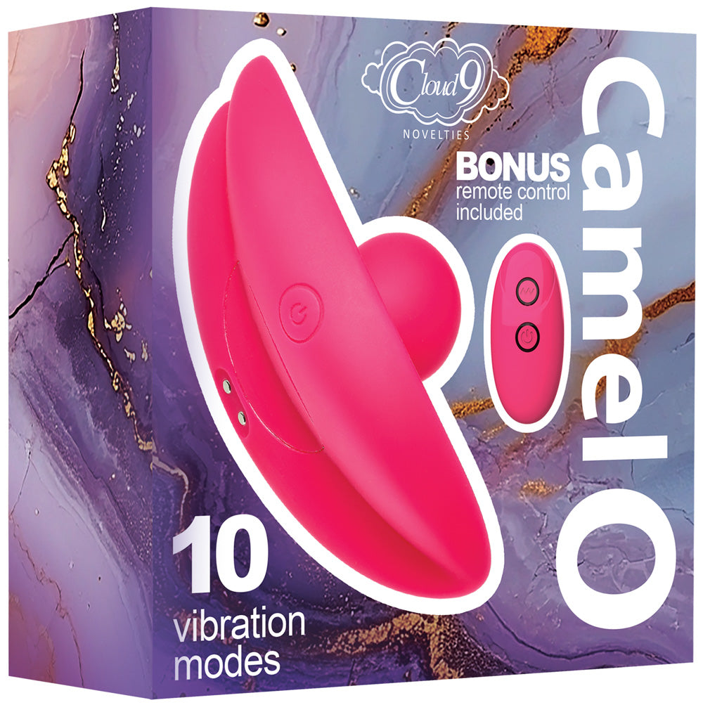 CLOUD 9 CAMEL TOE SHAPED VIBRATOR WITH REMOTE