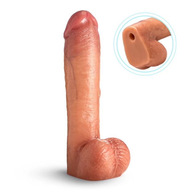 Cock Lock Dildo with Balls – 12"