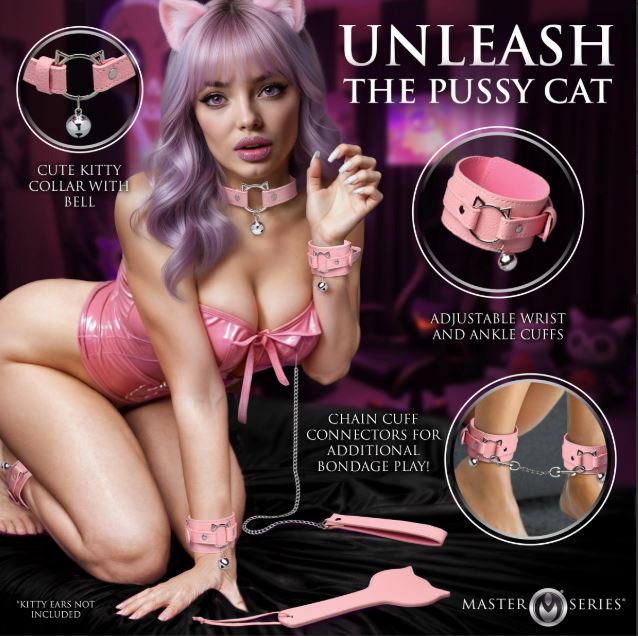 MASTER SERIES KITTY BONDAGE SET