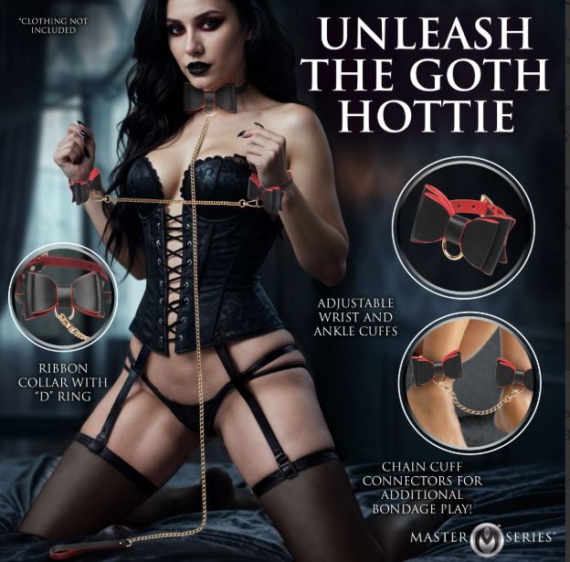 MASTER SERIES GOTH BONDAGE SET