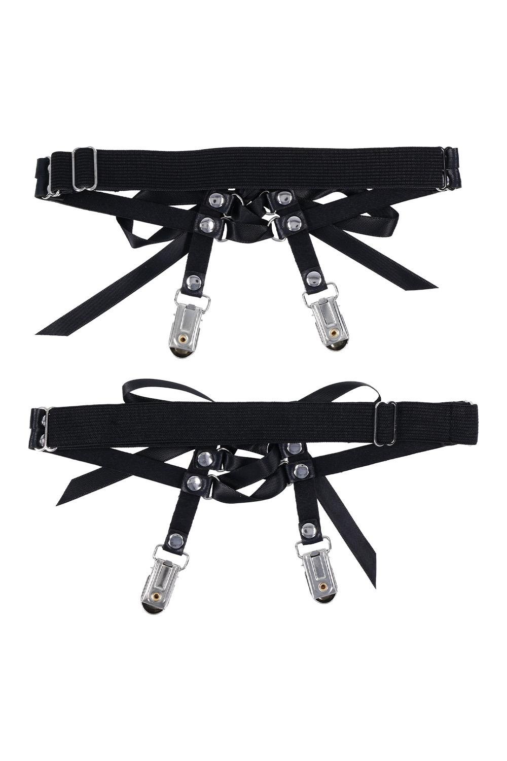 LACE LACED UP GARTERS