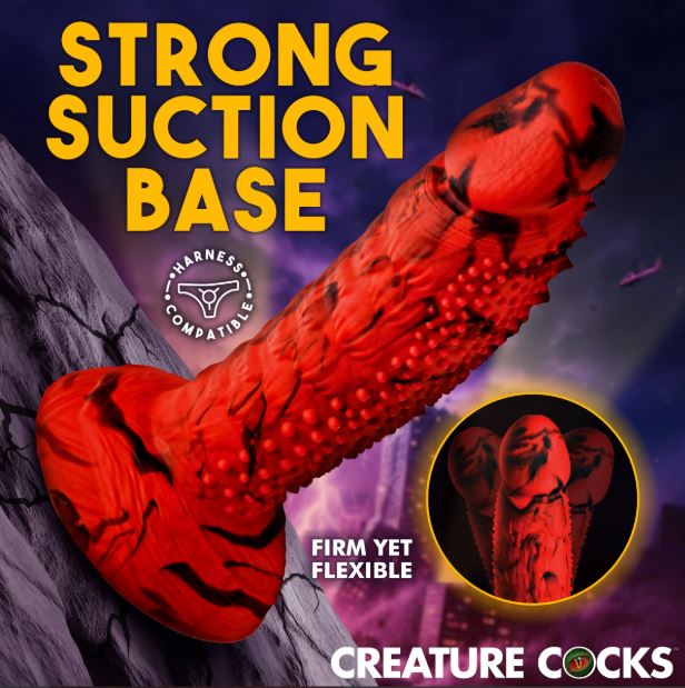 CREATURE COCK GOJIRA SILICONE DILDO