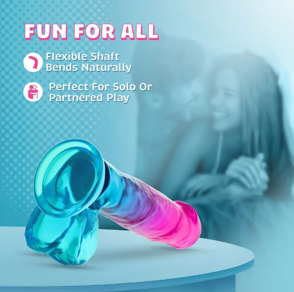 B YOURS CANDY COLORED DILDO