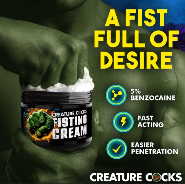 CREATURE COCK FISTING CREAM 8OZ