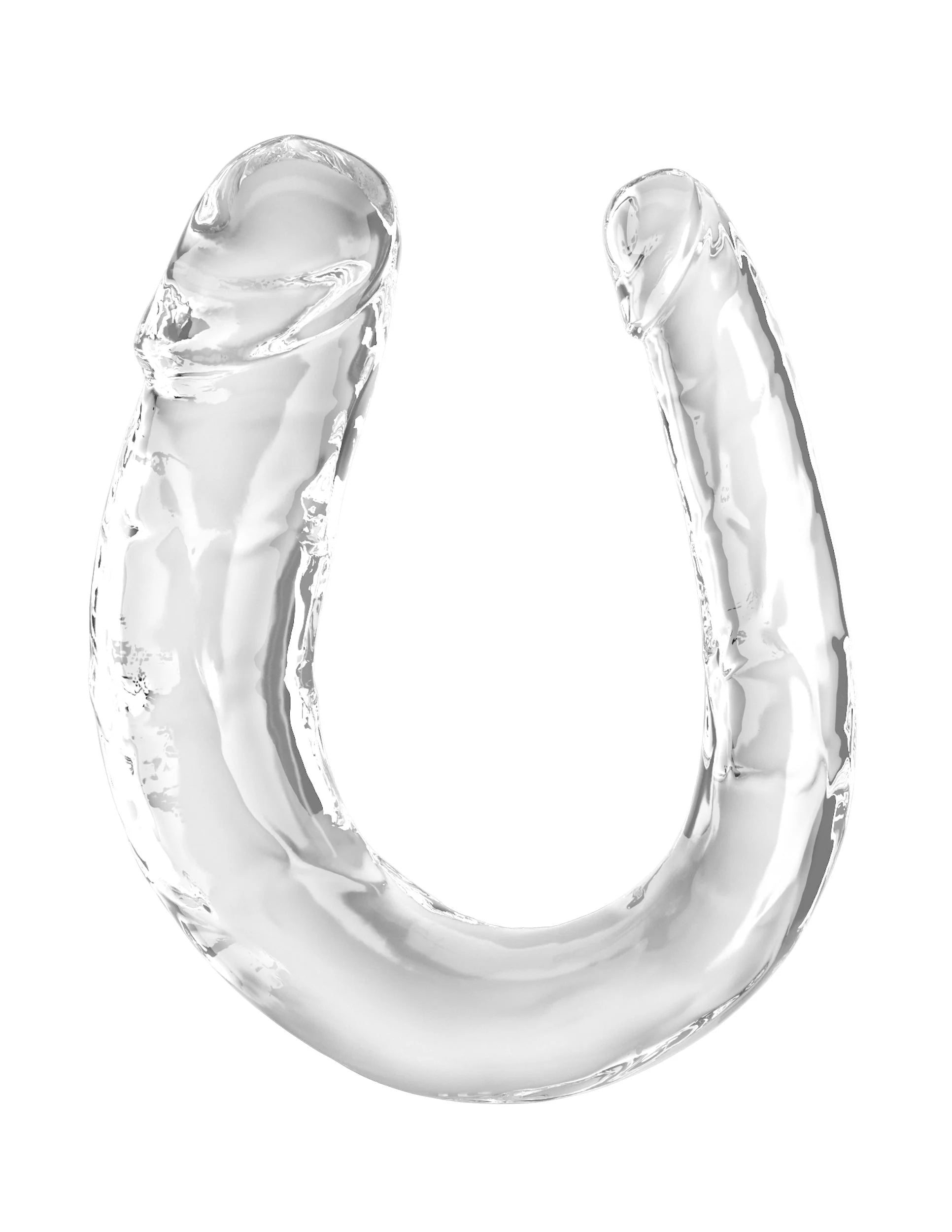 KING COCK CLEAR MEDIUM DOUBLE TROUBLE