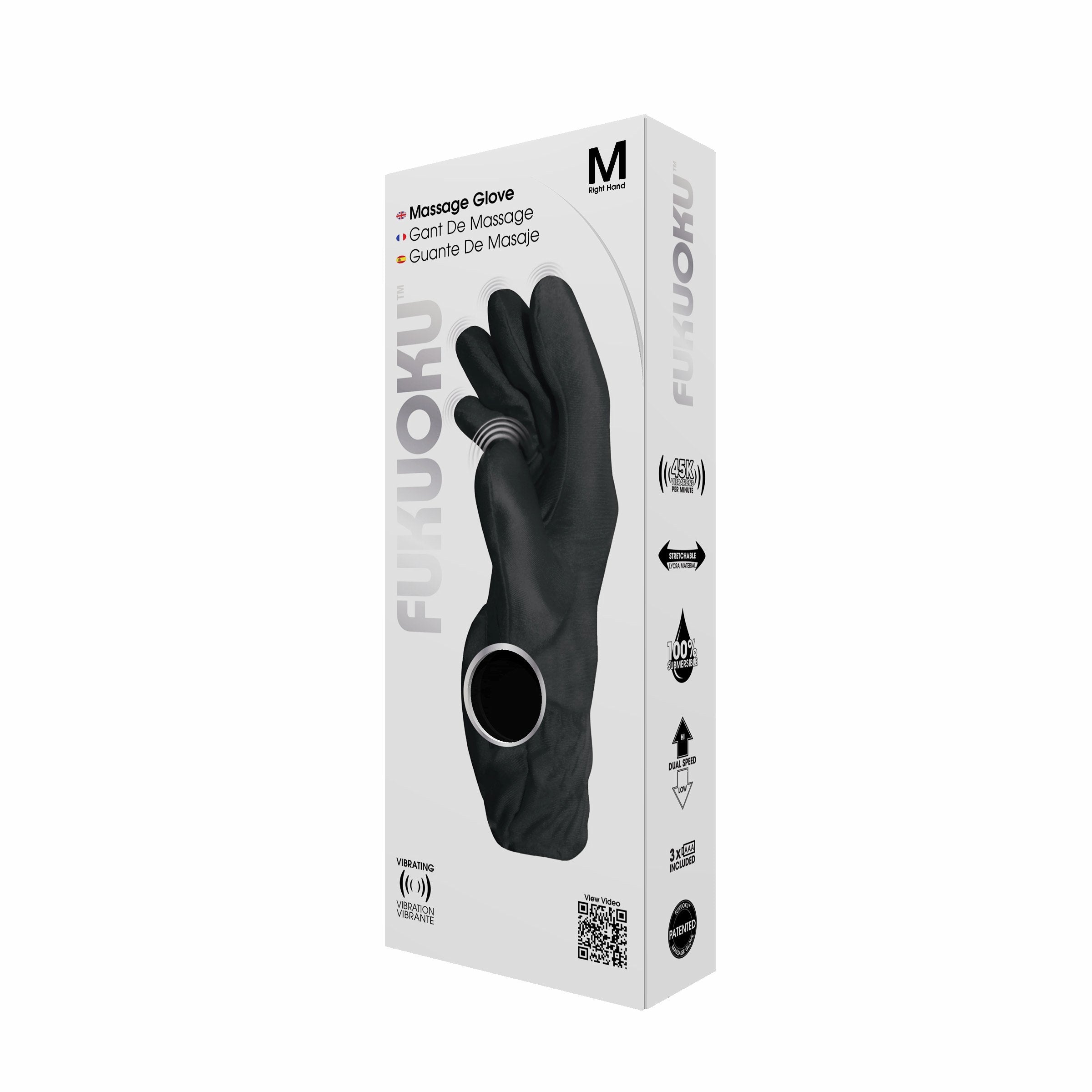Fukuoku Glove – Right Hand, Medium, Black