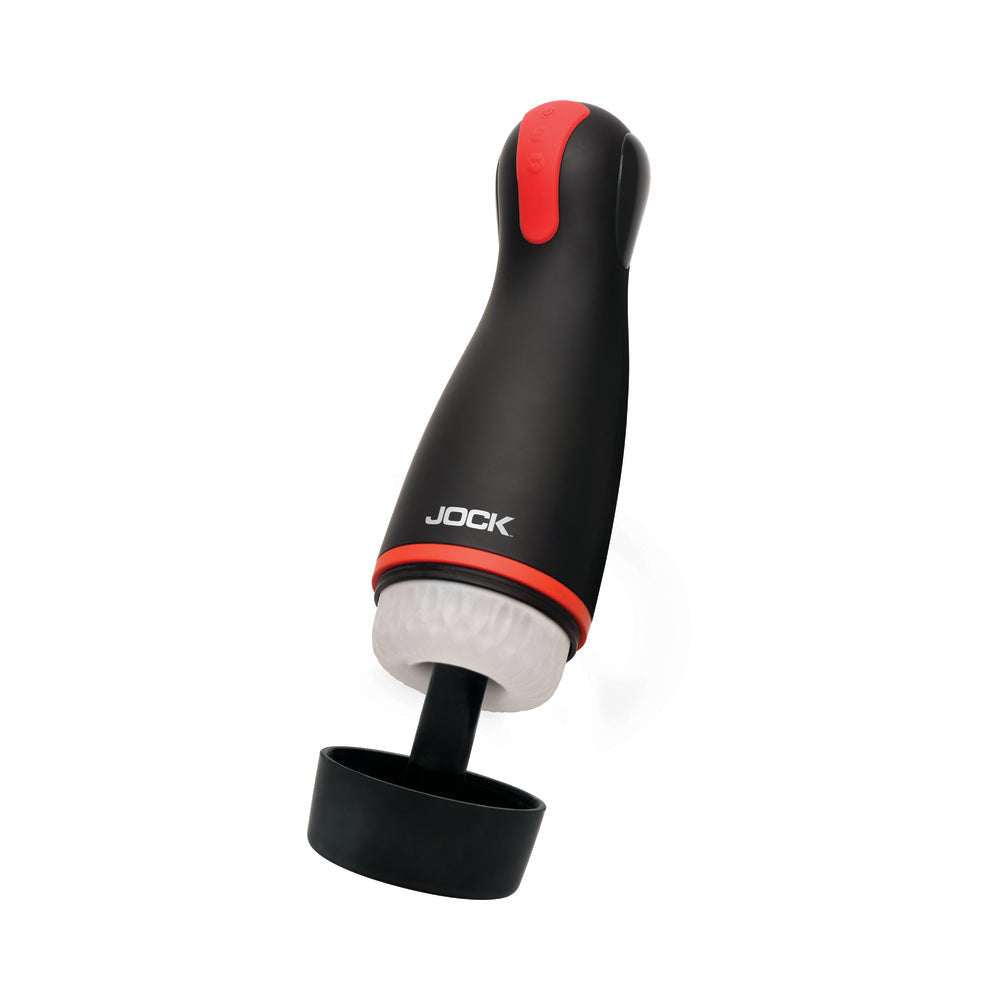 JOCK ADVANCED BLAZE VIBRATING SUCKING & WARMING MASTURBATOR
