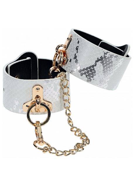 OUCH! FLORENCE COLLECTION HANDCUFFS - WHITE