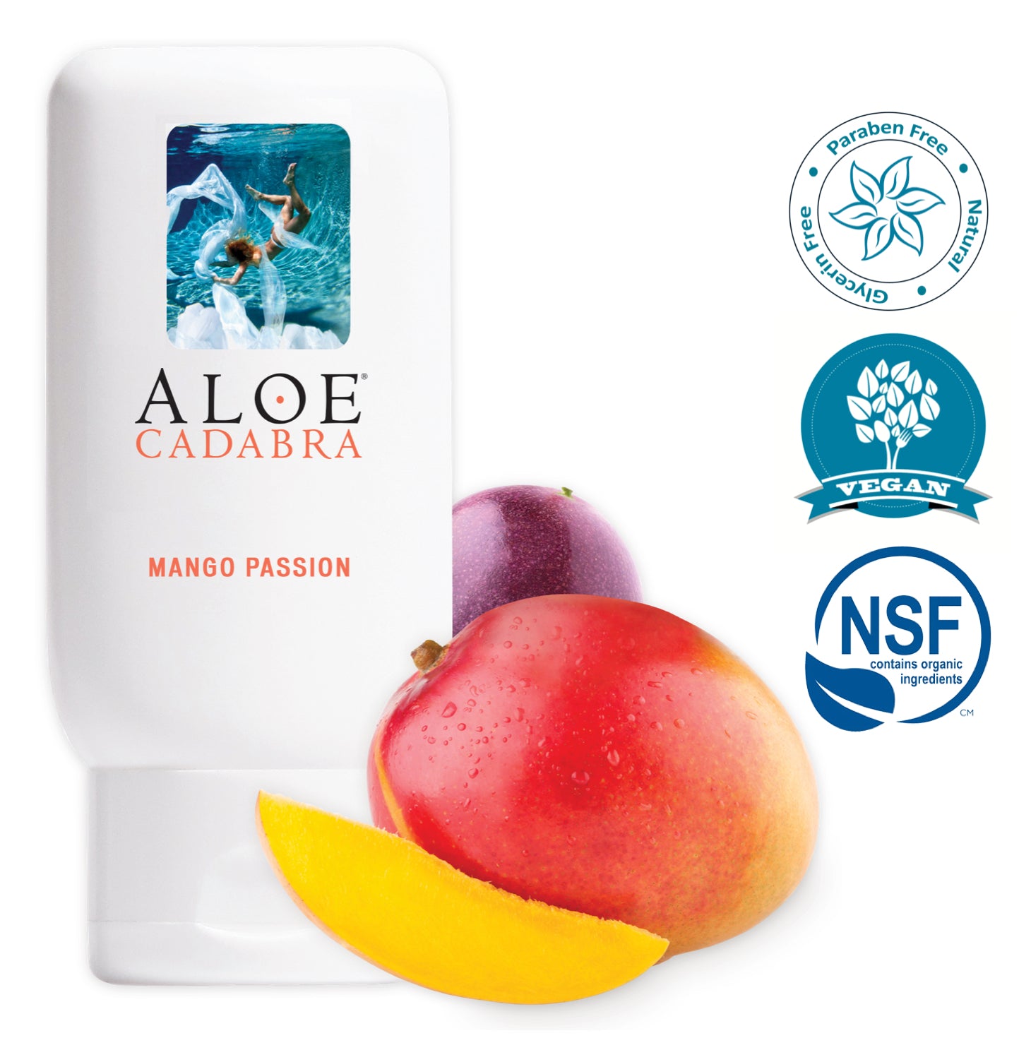 ALOE CADABRA ORGANIC LUBE MANGO PASSION 2.5 OZ
