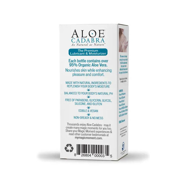 ALOE CADABRA ORGANIC LUBE STRAWBERRY 2.5 OZ