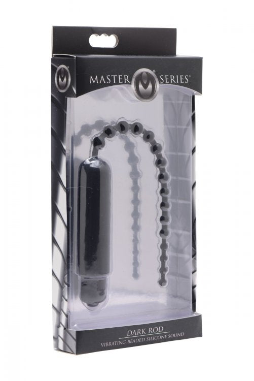 MASTER SERIES DARK ROD BEADED SILICONE SOUND