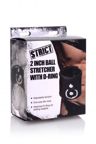 STRICT BALL STRETCHER W D-RING