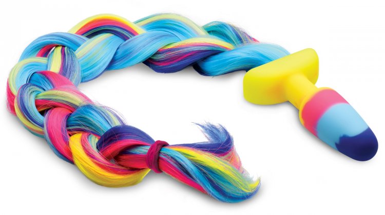 TAILZ UNICORN BUTT PLUG W/ TAIL