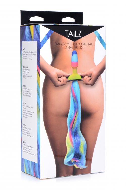 TAILZ UNICORN BUTT PLUG W/ TAIL