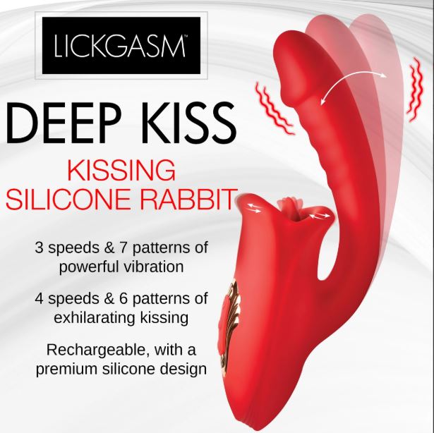 LG DEEP KISS SILICONE RABBIT
