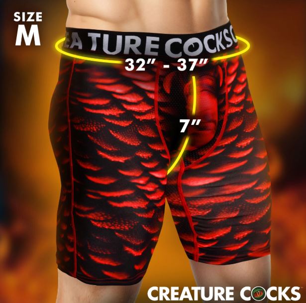 CREATURE COCKS UNDERWEAR HORNY DEVIL MEDIUM