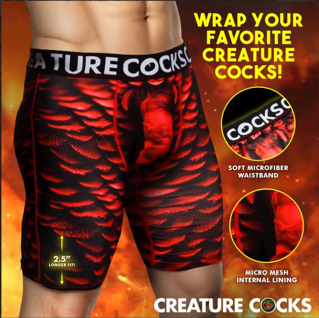 CREATURE COCKS UNDERWEAR HORNY DEVIL X-LARGE