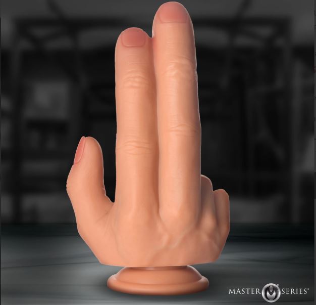 MASTER SERIES THE SHOCKER SILICONE DILDO