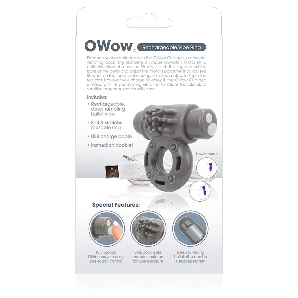 SCREAMING O CHARGED O WOW VOOOM MINI VIBE GREY