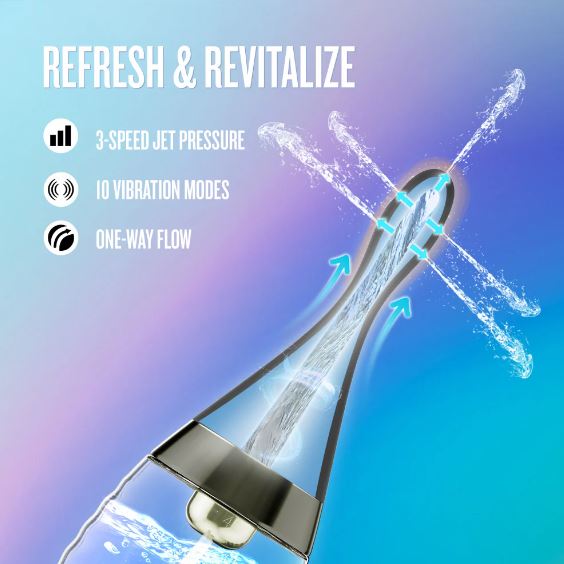 ANAL ADVENTURES AQUA JET BLACK