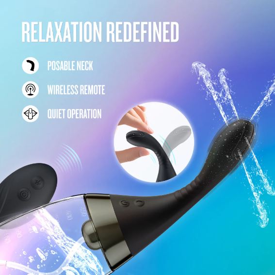 ANAL ADVENTURES AQUA JET BLACK