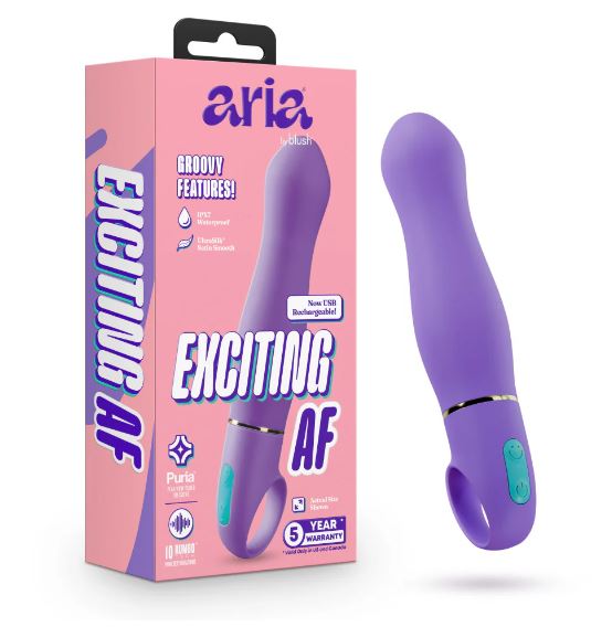 ARIA EXCITING AF 2.0 VIBE INDIGO RECHARGEABLE