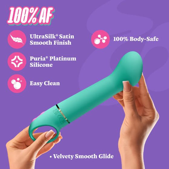 ARIA FLIRTY AF 2.0 VIBE TEAL RECHARGEABLE