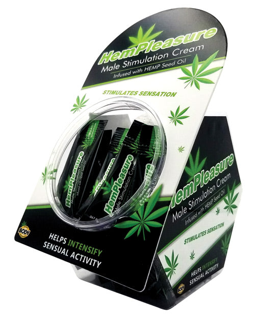 HEMPLEASURE FOR MEN SAMPLE PACKET 50 PC FISHBOWL DISPLAY